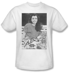 Ferris Bueller's Day Off Shirt Sloane Adult White Tee T-Shirt