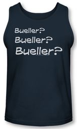 Ferris Bueller's Day Off Tank Top Bueller? Navy Blue Tanktop