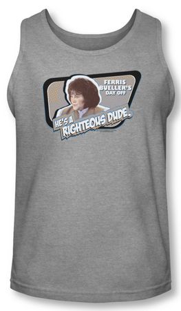 Ferris Bueller's Day Off Tank Top Grace Athletic Heather Tanktop