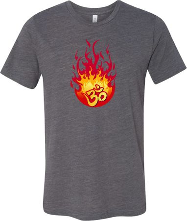 Fire OM Burnout Yoga Shirt
