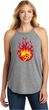 Fire OM Ladies Tri Blend Rocker Yoga Tank Top