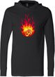 Fire OM Yoga Lightweight Hoodie