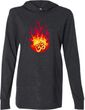 Fire OM Yoga Lightweight Hoodie