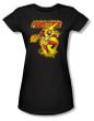 Firestorm Juniors T-shirt - DC Comics Black Tee