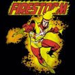 Firestorm Juniors T-shirt - DC Comics Black Tee