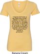 First Amendment Ladies V-Neck Shirt