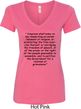 First Amendment Ladies V-Neck Shirt