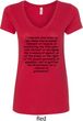 First Amendment Ladies V-Neck Shirt
