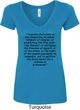 First Amendment Ladies V-Neck Shirt