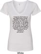 First Amendment Ladies V-Neck Shirt
