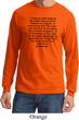 First Amendment Long Sleeve Shirt