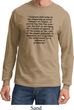 First Amendment Long Sleeve Shirt