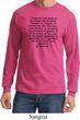 First Amendment Long Sleeve Shirt