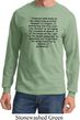First Amendment Long Sleeve Shirt