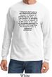 First Amendment Long Sleeve Shirt