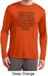 First Amendment Mens Dry Wicking Long Sleeve Shirt