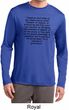 First Amendment Mens Dry Wicking Long Sleeve Shirt