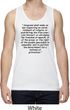 First Amendment Mens Moisture Wicking Tanktop