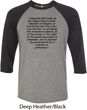 First Amendment Mens Raglan Shirt