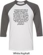 First Amendment Mens Raglan Shirt