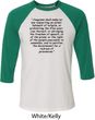 First Amendment Mens Raglan Shirt