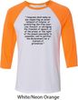 First Amendment Mens Raglan Shirt