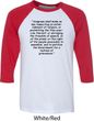 First Amendment Mens Raglan Shirt