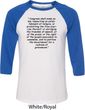 First Amendment Mens Raglan Shirt