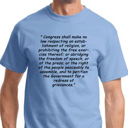 First Amendment Mens Shirts