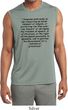 First Amendment Mens Sleeveless Moisture Wicking Shirt