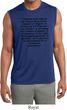 First Amendment Mens Sleeveless Moisture Wicking Shirt