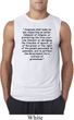 First Amendment Mens Sleeveless Shirt