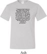 First Amendment Mens Tall Shirt