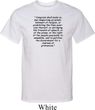 First Amendment Mens Tall Shirt