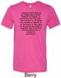 First Amendment Mens Tri Blend Crewneck Shirt
