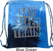 Fitness Bag Eat Sleep Train Tie Dye Bag