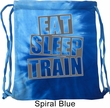 Fitness Bag Eat Sleep Train Tie Dye Bag