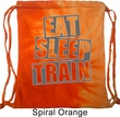 Fitness Bag Eat Sleep Train Tie Dye Bag