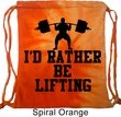 Fitness Bag I Rather Be Lifting Tie Dye Gym Bag