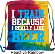 Fitness Bag I Train For Beer Tie Dye Bag