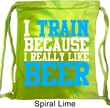 Fitness Bag I Train For Beer Tie Dye Bag