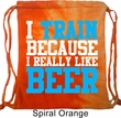 Fitness Bag I Train For Beer Tie Dye Bag