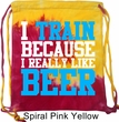 Fitness Bag I Train For Beer Tie Dye Bag