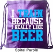 Fitness Bag I Train For Beer Tie Dye Bag