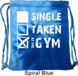 Fitness Bag Single Taken At The Gym Tie Dye Bag
