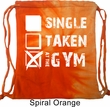 Fitness Bag Single Taken At The Gym Tie Dye Bag