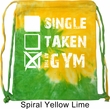 Fitness Bag Single Taken At The Gym Tie Dye Bag