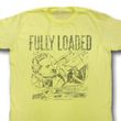 Flash Gordon Shirt Fully Loaded Adult Yellow Tee T-Shirt