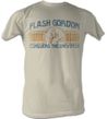 Flash Gordon T-Shirt - Conquer Adult Dirty White Tee Shirt