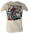 Flash Gordon T-Shirt - Flash Adult Dirty White Tee Shirt